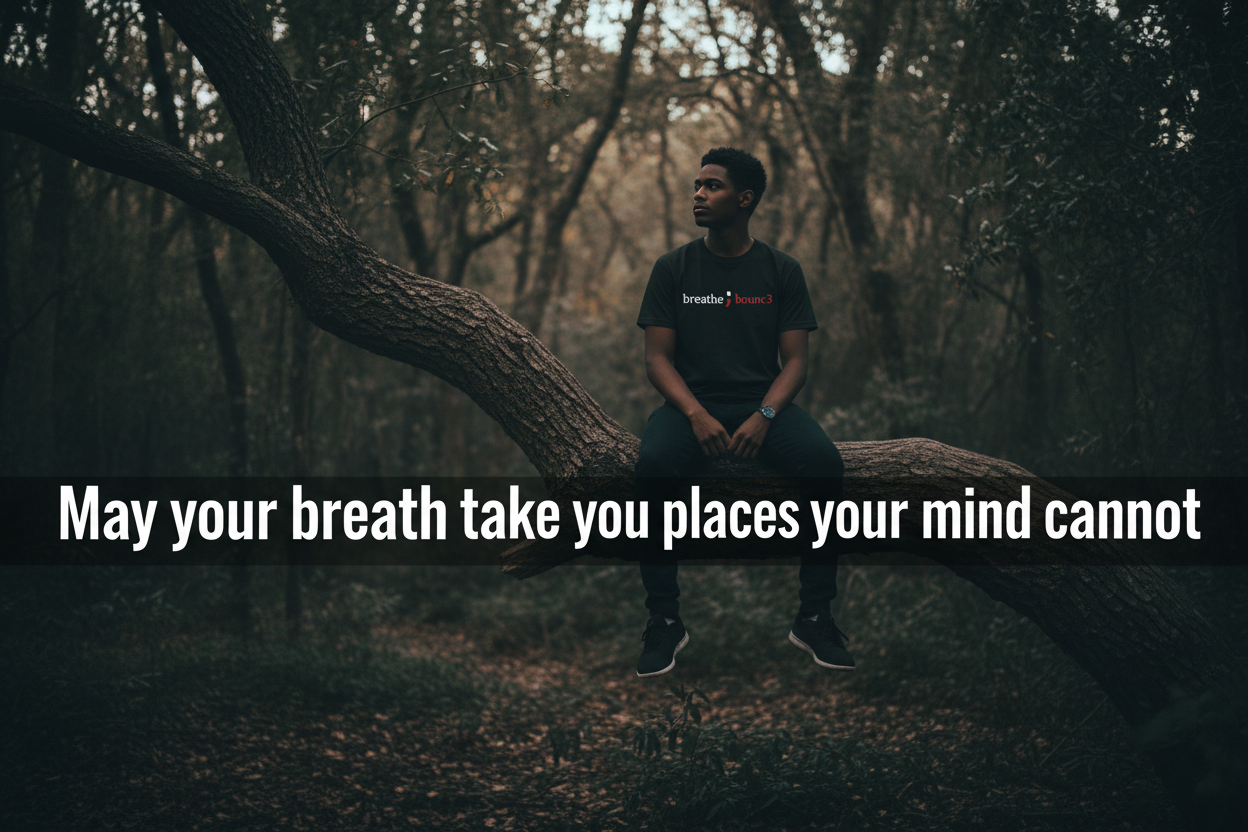 Breathe N Bounce Hero with Tagline